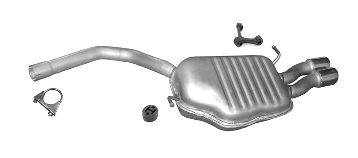 Endschalldämpfer für SEAT EXEO 1.8 TSi 2010-2013 Auspuff