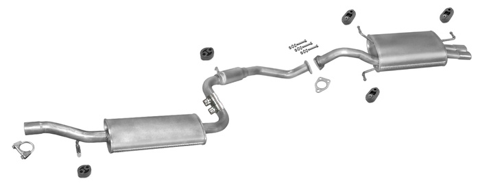 Auspuff VOLVO S40 I & V40 2.0 1996-2000 Auspuffanlage