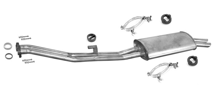 Auspuff BMW 3 (E30) 320 325e 325iX Stufenheck Cabrio Kombi Auspuffanlage