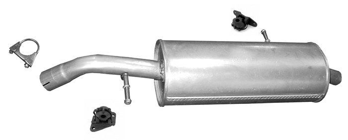 Endschalldämpfer für CITROEN C3 / DS3 II 1.4 HDI 68PS ohne CHROM Auspuff Endtopf