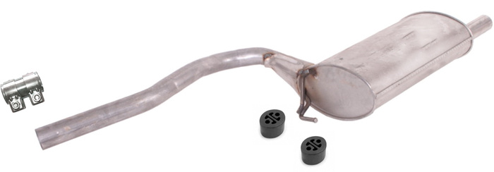 Endschalldämpfer für TOYOTA AVENSIS (T22) 1.6 1.8 2.0 VVT-i Auspuff Endtopf