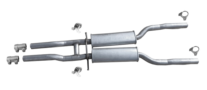 Mittelschalldämpfer für AUDI A6 C6 3.2 FSi Quattro Auspuff