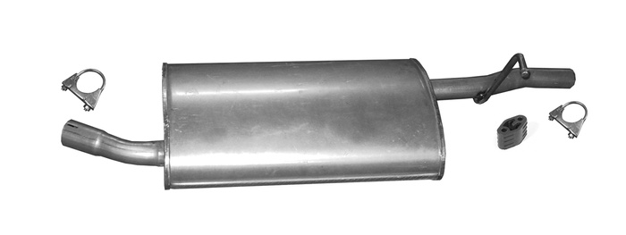 Mittelschalldämpfer für DACIA / RENAULT DUSTER 1.6 2.0 4x4 10-18 Auspuff