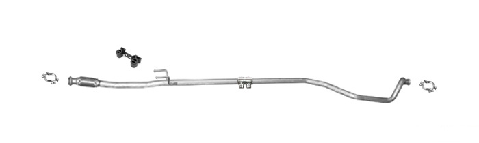 Rohr PEUGEOT 206 1.4 HDI Kombi 2001-2007 Auspuff Mittelrohr Flexrohr