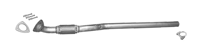 Rohr Vorne für OPEL CORSA C 1.7 CDTi 101PS Ab 2004 Auspuff