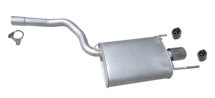 Endschalldämpfer für MERCEDES CLK C208 A208 200 230 2.0 2.3 Kompressor Auspuff