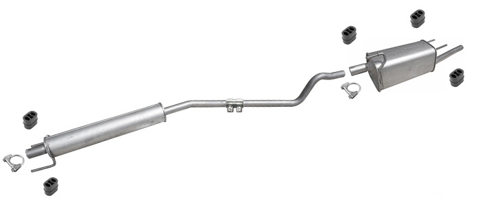 Auspuff OPEL COMBO C 1.4 16V 1.6 8V Auspuffanlage