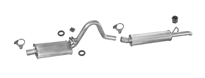 Auspuff für OPEL MANTA & ASCONA B 1.2 1.3 1.6 1.8 1.9 2.0 75-87 Auspuffanlage