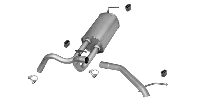 Auspuff für OPEL ASTRA J 1.3 CDTi Schrägheck Auspuffanlage