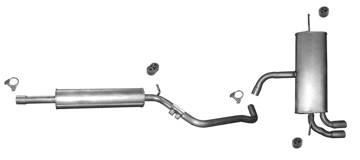 Auspuff für VW GOLF 7 VII 1.4 TSi 140/150PS auch Sportsvan Auspuffanlage