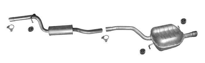 Auspuff für VW PASSAT B6 / B7 1.4 TSi 122PS 1.6 102PS 2005-2015 Auspuffanlage