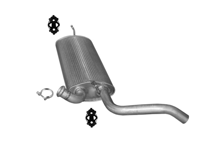 Endschalldämpfer für RENAULT LAGUNA III 1.5 / 2.0 dCi Ab 2007 Auspuffanlage