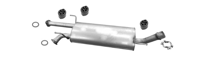 Auspuff für TOYOTA SEQUOIA 4.6 / 5.7 V8 2008-2016 Auspuffanlage