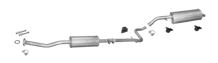 Auspuff CITROEN C2 1.4 Auspuffanlage
