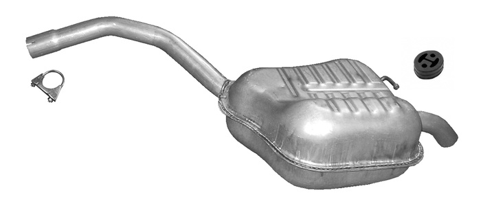 Endschalldämpfer für Ford Galaxy S-Max Mondeo - 2.0 1.6 Auspuff Endtopf