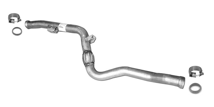 Hosenrohr für MERCEDES E-KLASSE (W211 S211) E220 E220T CDI Auspuff Flexrohr