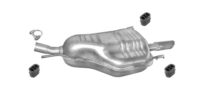 Endschalldämpfer OPEL ASTRA G 1.6 1.8 Schrägheck 09.2003-09.2004 Auspuff