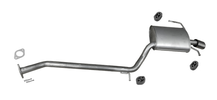 Endschalldämpfer für KIA CARENS III 2.0 CVVT 05.2006-06.2013 Auspuff