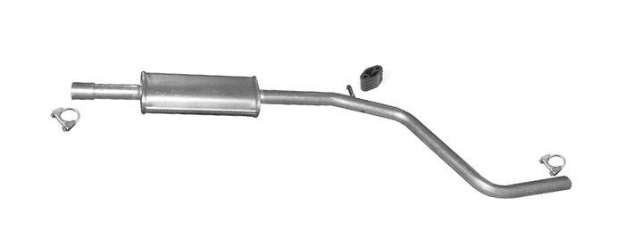 Mittelschalldämpfer für DACIA DOKKER / LODGY 1.2 TCe 115PS Ab 03.2012 Auspuff
