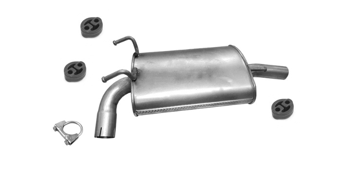 Endschalldämpfer für SUZUKI LIANA 1.4 DDiS Auspuff Endtopf