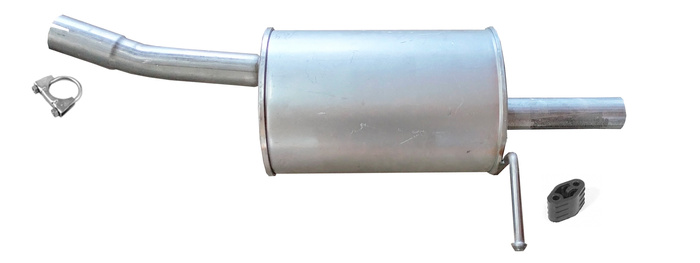 Endschalldämpfer  für DACIA DUSTER 1.5 dCi  107 110 PS Auspuff