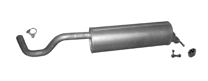 Endschalldämpfer für SEAT TOLEDO SKODA RAPID 1.4 TSi 125PS 2015-2019 Auspuff