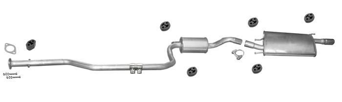 Auspuff FORD PUMA 1.4 Auspuffanlage