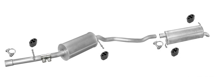 Auspuff FORD GALAXY I 2.0 116PS 1994-1995 Auspuffanlage