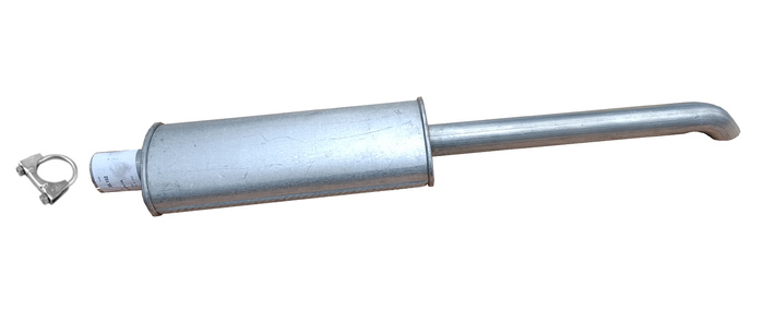 Universal Schalldämpfer für TRAKTOR 10x15x100cm fi 60mm Schlepper Agrar