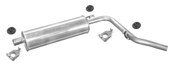 Endschalldämpfer  für  MERCEDES-BENZ T1 207 D 208 210  307 D  2.3 2.4 Auspuff