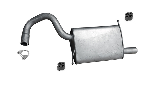 Endschalldämpfer CHRYSLER PT CRUISER 2.2 CRD Auspuff Endtopf