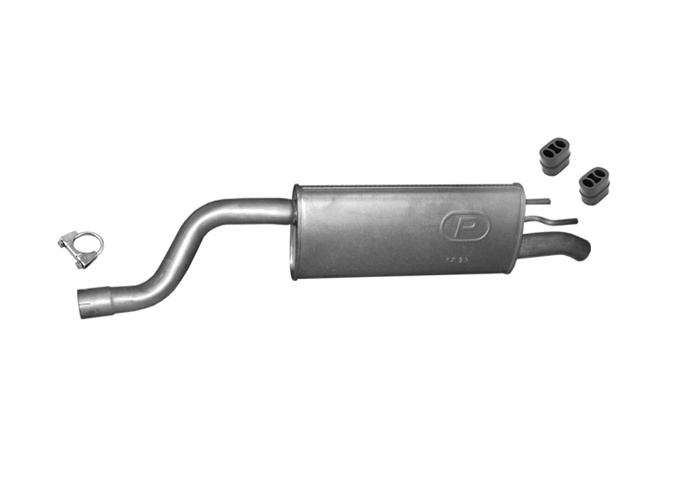 Endschalldämpfer für OPEL MERIVA B 1.4i 120 140PS Auspuff