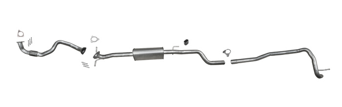 Auspuff für OPEL ASTRA K 1.6 CDTi 136PS Liftback Kasten ab 2015 Auspuffanlage