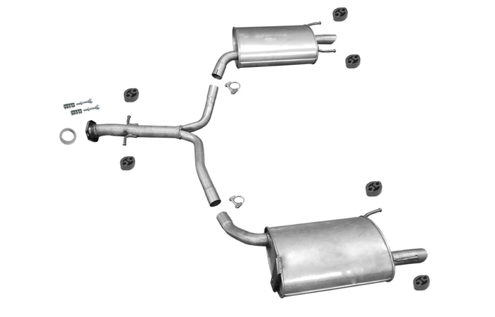 Auspuff für LEXUS GS 300 350 450 GR-FSE 2005-2010 Auspuffanlage