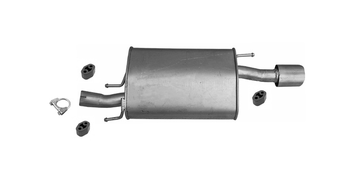 Endschalldämpfer für FORD PUMA MK I 1.6 / 1.7 16V 103 / 125PS Auspuff