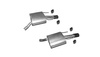 2x Endschalldämpfer für OPEL INSIGNIA 1.6i Sports Tourer 170, 180PS Auspuff