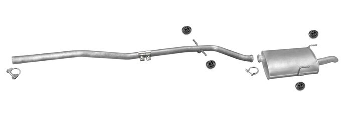 Auspuff PEUGEOT 406 2.0 HDI 90PS Kombi 1998-2004 Auspuffanlage