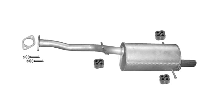 Endschalldämpfer für  Subaru Forester (SG) 2.0 116kW  Auspuff