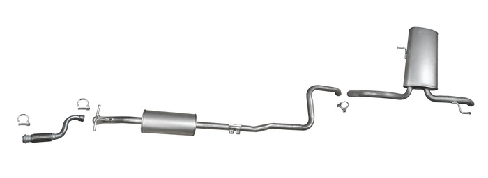 Auspuff +Rohr für PEUGEOT 308 II 1.2 THP Auspuffanlage
