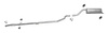 Auspuff OPEL CORSA D 1.3 CDTi 75PS ohne DPF 2006-2009 Auspuffanlage