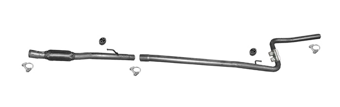 Mittelrohr für FIAT DOBLO / OPEL COMBO 1.3 JTD / 1.3 CDTi SWB Ab 2010 Auspuff