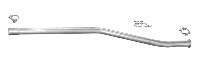 Reparaturrohr für CITROËN  AX 10 11 14 Auspuff