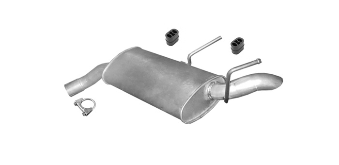 Endschalldämpfer für OPEL SIGNUM / VECTRA C 1.9 3.0 CDTi Auspuff Endtopf
