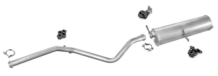 Auspuff PEUGEOT 307 SW 2.0 HDI 135PS Kombi Auspuffanlage