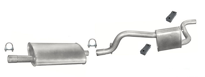 Auspuff CHRYSLER VOYAGER II (ES) 3.3 V6 4x4 AWD Auspuffanlage