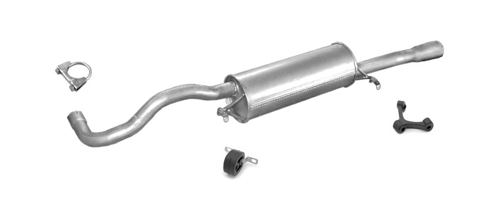 Endschalldämpfer AUDI A4 1.8 Stufenheck Kombi Avant 1994-2001 Auspuff