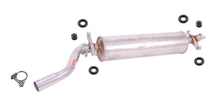 Endschalldämpfer für MERCEDES (W123) 200 230E (C123) 230CE 1980-1985