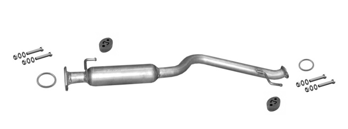 Mittelschalldämpfer für SUZUKI GRAND VITARA II 1.6i 4x4 106 PS Auspuff