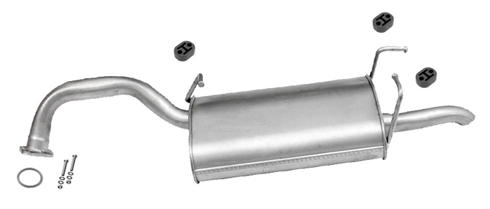 Endschalldämpfer NISSAN PRIMERA (WP12) 1.6 1.8 Kombi 2002-2007 Auspuff Endtopf