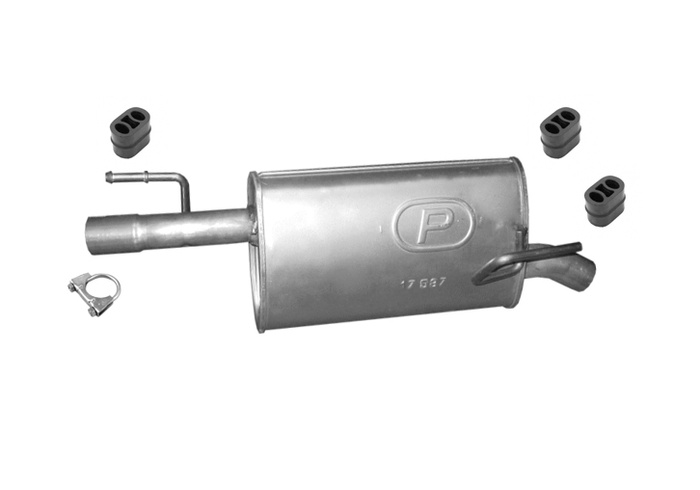 Endschalldämpfer für OPEL MERIVA A 1.4i 16V 90PS 2004-07.2010 Auspuff